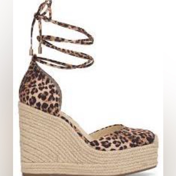 Jessica Simpson Shoes - Jessica Simpson Weyla Platform Lace-Up Espadrille Wedges